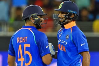 rohit sharma and shikhar dhawan