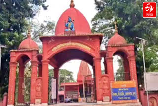 preparation of Durga Puja at Billeswar Devalaya