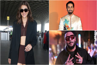 Kriti Sanon Ayushmann Khurrana and Badshah