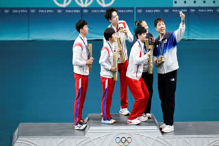 North Korea Table Tennis Players