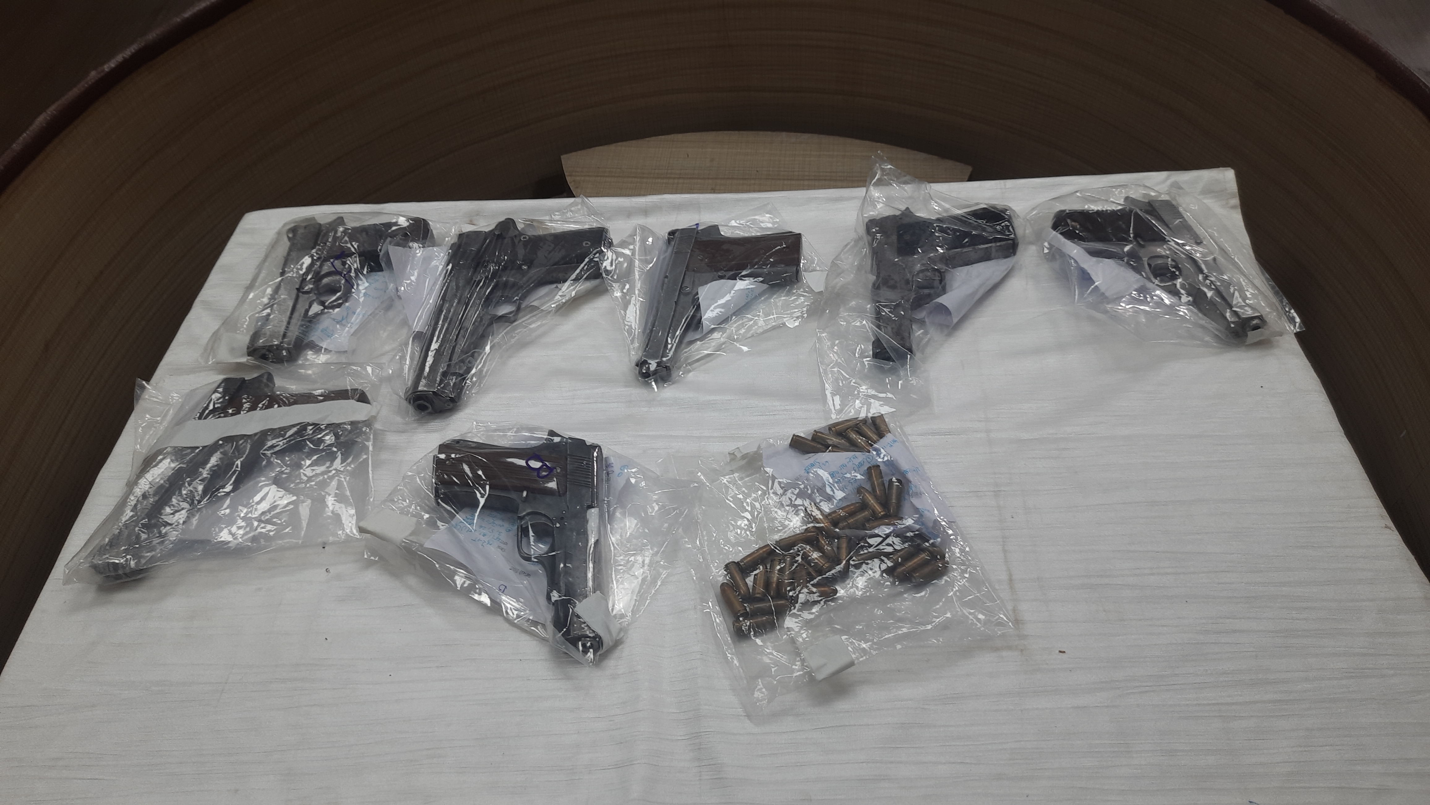 Morena govt weapons recovered