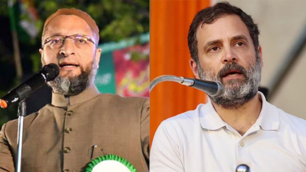 Owaisi challenges Rahul Gandhi