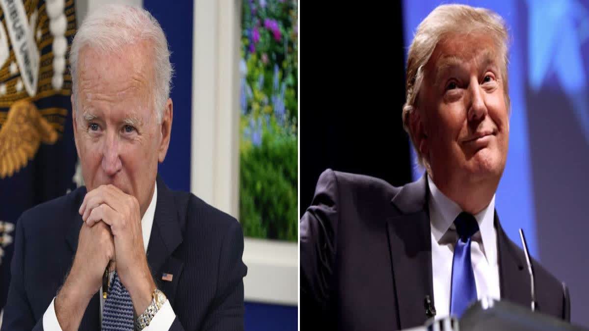 President Joe Biden and Donald Trump