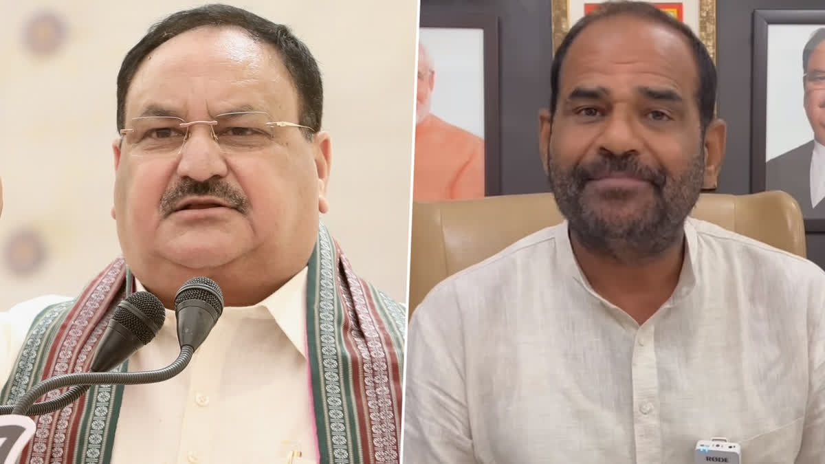 BJP MP Bidhuri meets party president Nadda