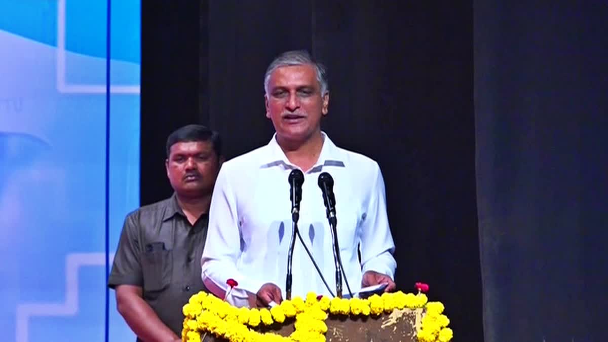 Harish Rao Launching Health Department Progress Report