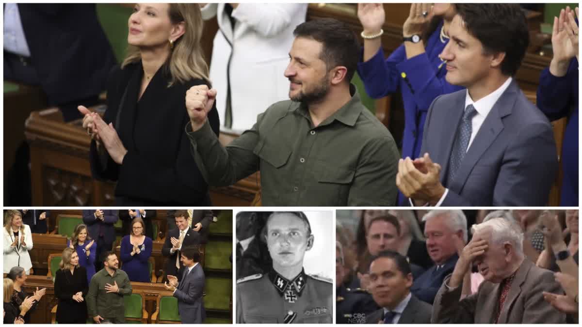 Nazi soldiers in the Parliament of Canada