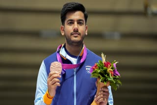 India's Aishwary Pratap Singh Tomar wins bronze medal in individual men's 10m air rifle event at Asian Games.