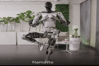 Musk showcases Tesla humanoid robot performing Yoga, Namaste