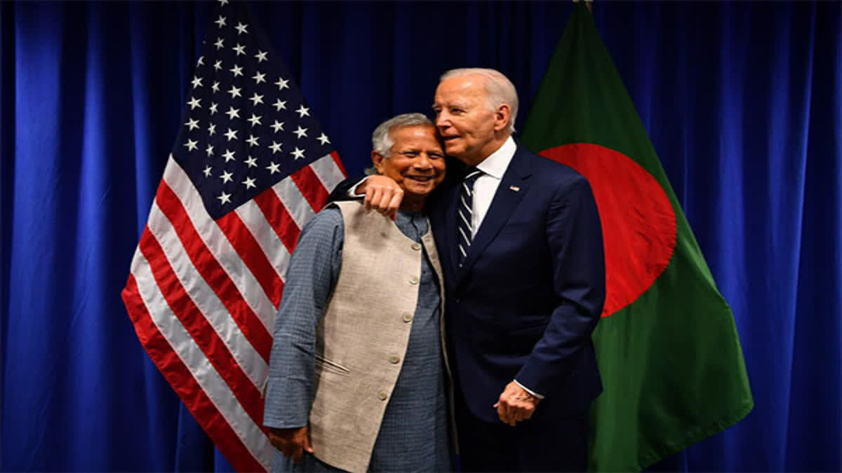 JOE BIDEN MEETS MUHAMMAD YUNUS