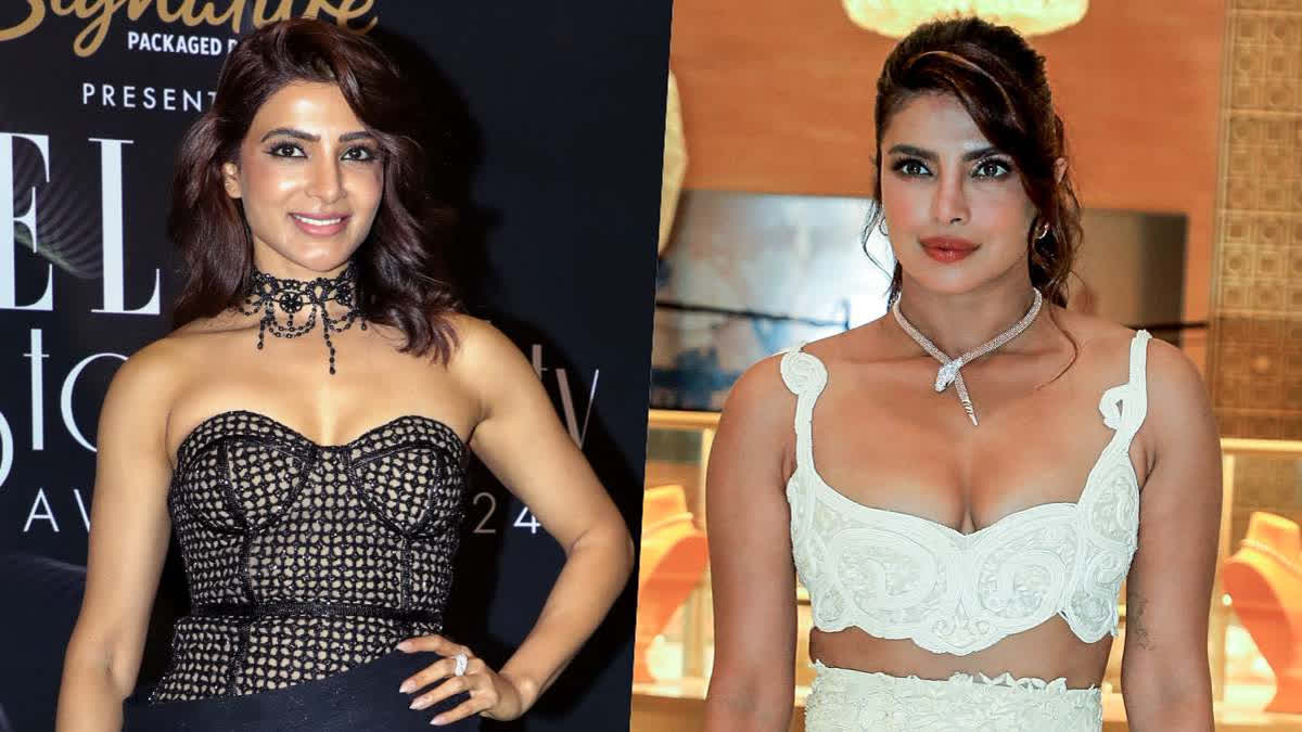 Samantha Ruth Prabhu makes heads turn at the UK premiere of her much-awaited series, Citadel: Honey Bunny. Several pictures and videos from the event feature Samantha sharing spotlight with Priyanka Chopra Jonas.