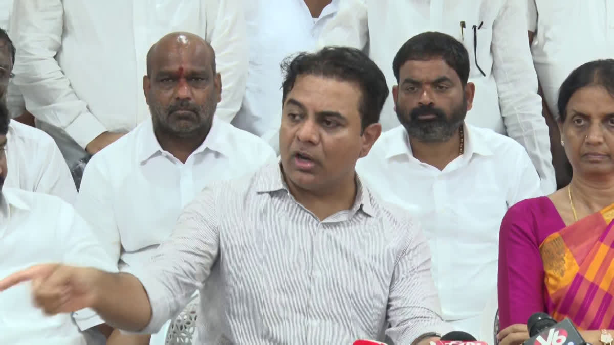 KTR on about Musi River and Hydra