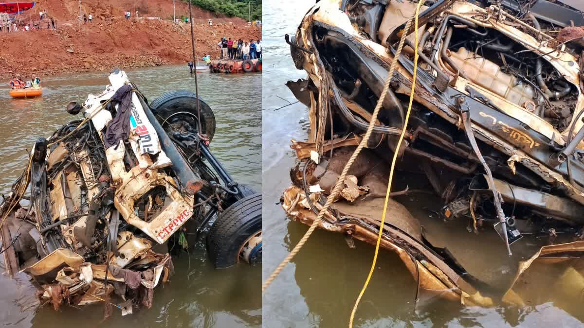 SHIRUR LANDSLIDE KARNATAKA  DEADBODY IN ARJUN LORRY CABIN  ARJUN RESCUE OPERATION  അർജുന്റെ ലോറി കണ്ടെത്തി