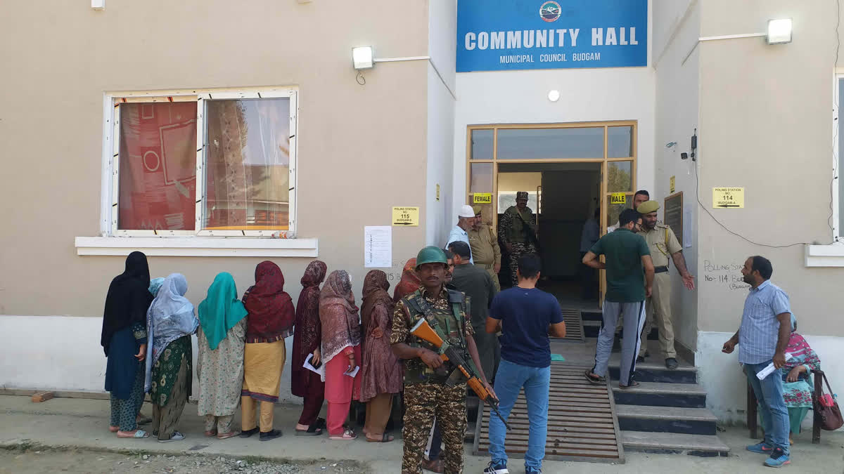 Voters speak after casting votes