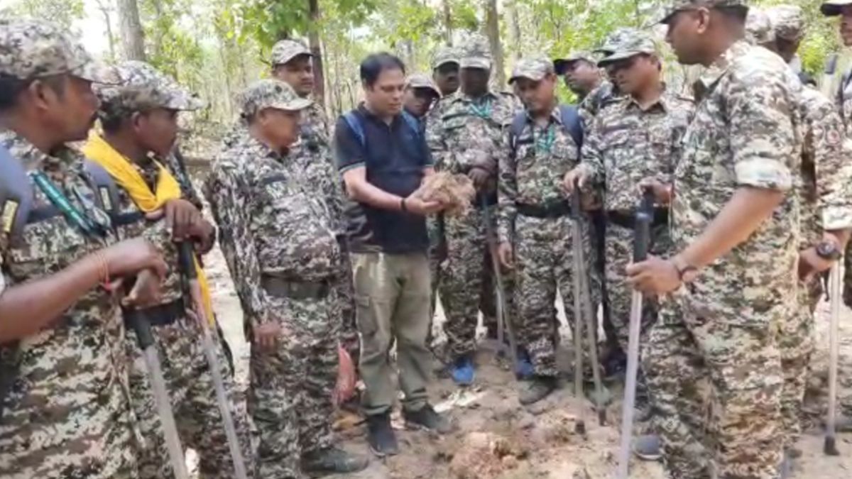 ELEPHANT TRACKERS IN SURGUJA