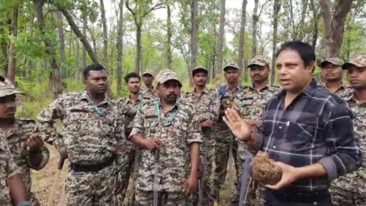 ELEPHANT TRACKERS IN SURGUJA