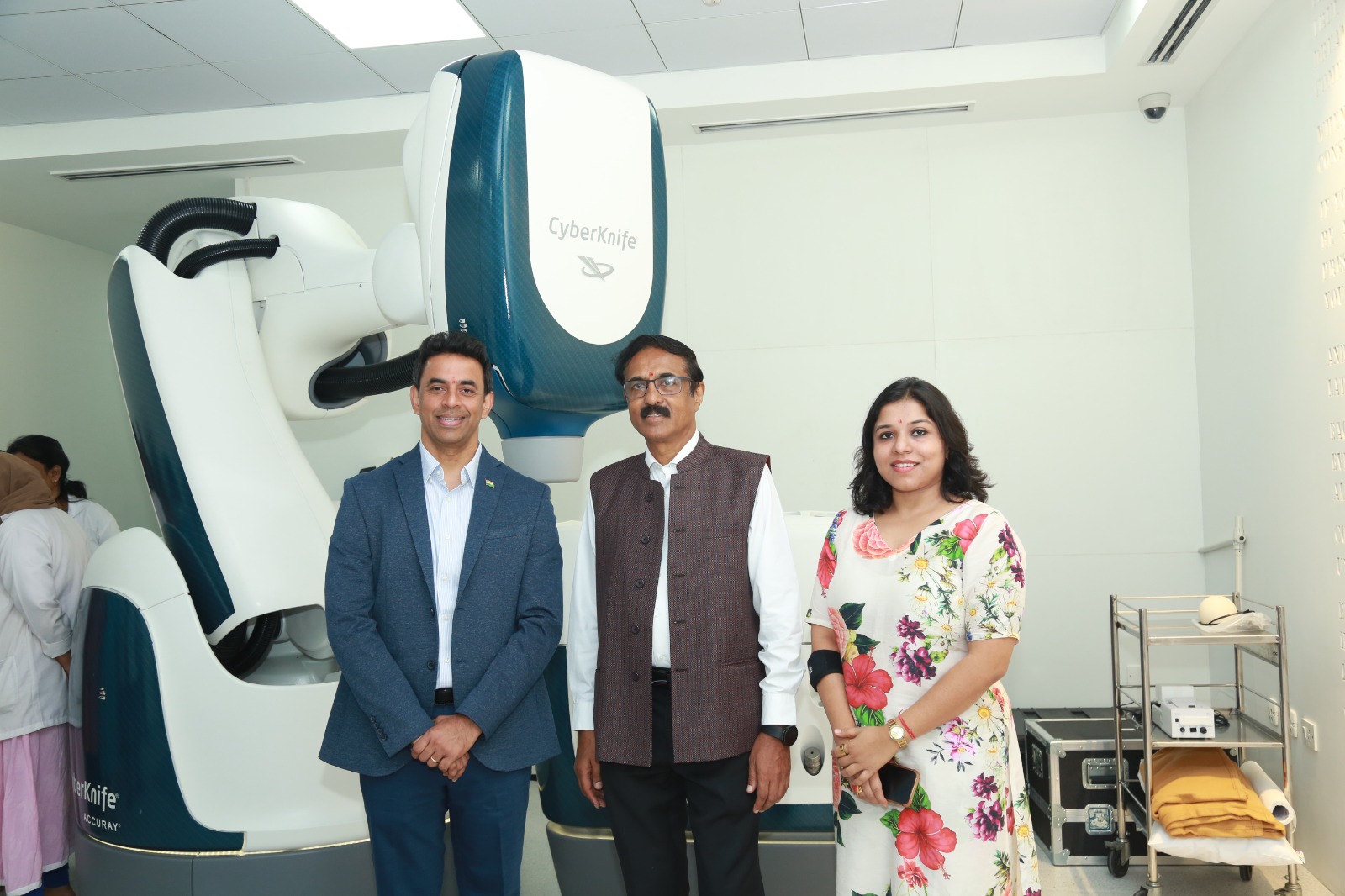 CYBERKNIFE S7 SYSTEM  AI POWERED SYSTEM  CANCER TUMOR  BENGALURU