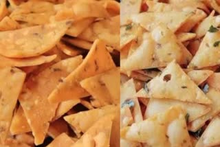 HOMEMADE CHIPS  CHILLI CHIPS WITH RICE FLOUR  CHILLI CHIPS RECIPE IN KANNADA  BEST SNACK RECIPE