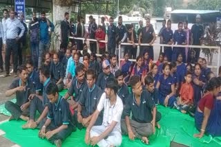 Sanitation worker protest