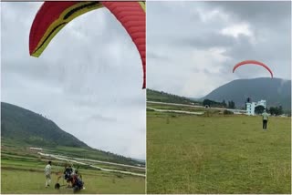 PARA GLIDING IN ARAKU VALLEY