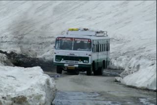 HRTC DELHI LEH BUS ROUTE