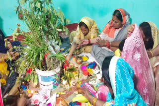 Kalpana Soren performed Jitiya Puja