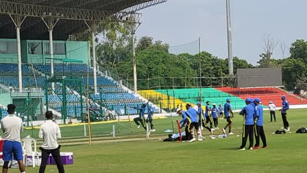 India vs Bangladesh 2nd Test Team India practice session