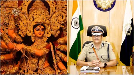 durga puja committee with kolkata police