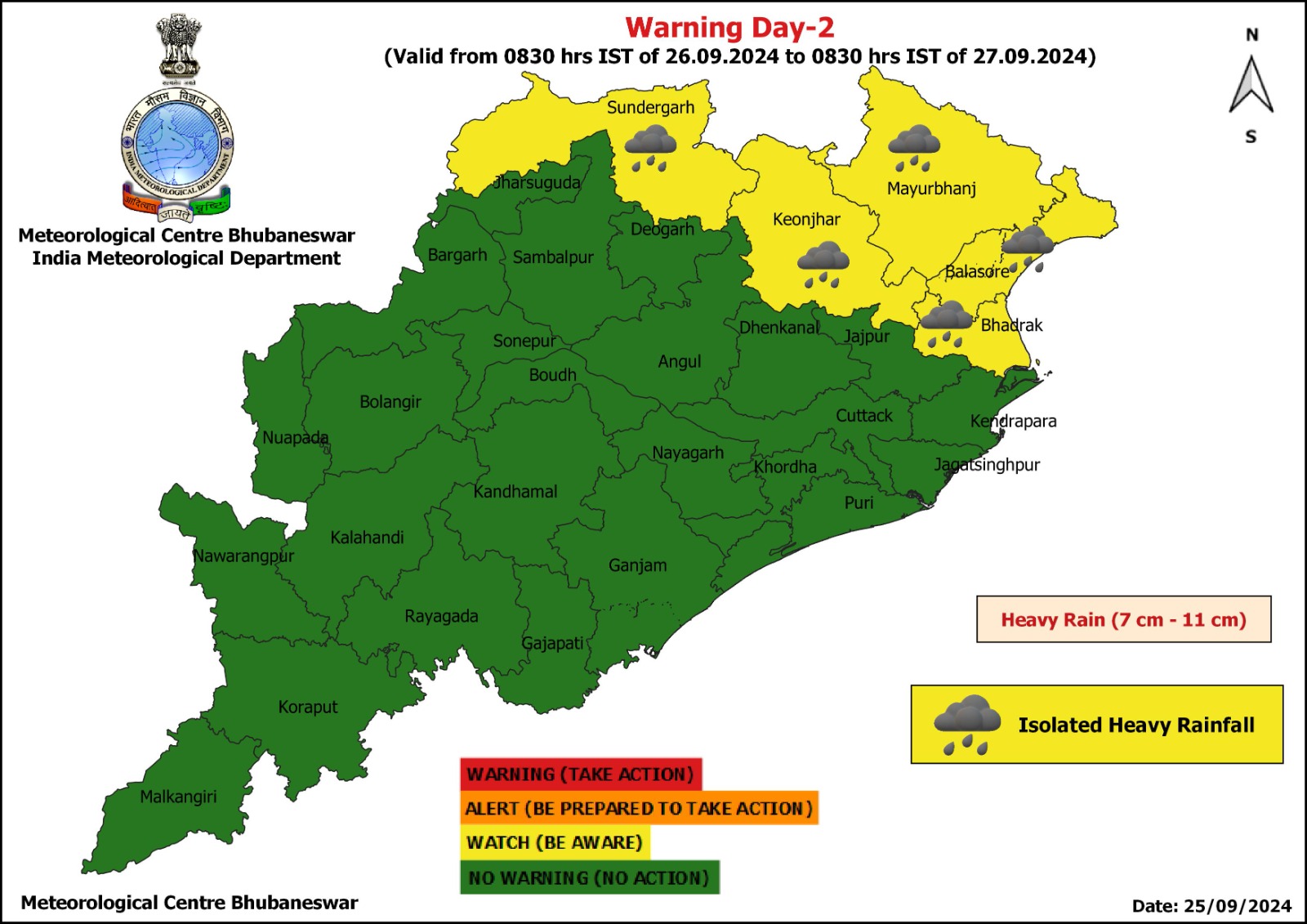 Odisha Weather Latest Update