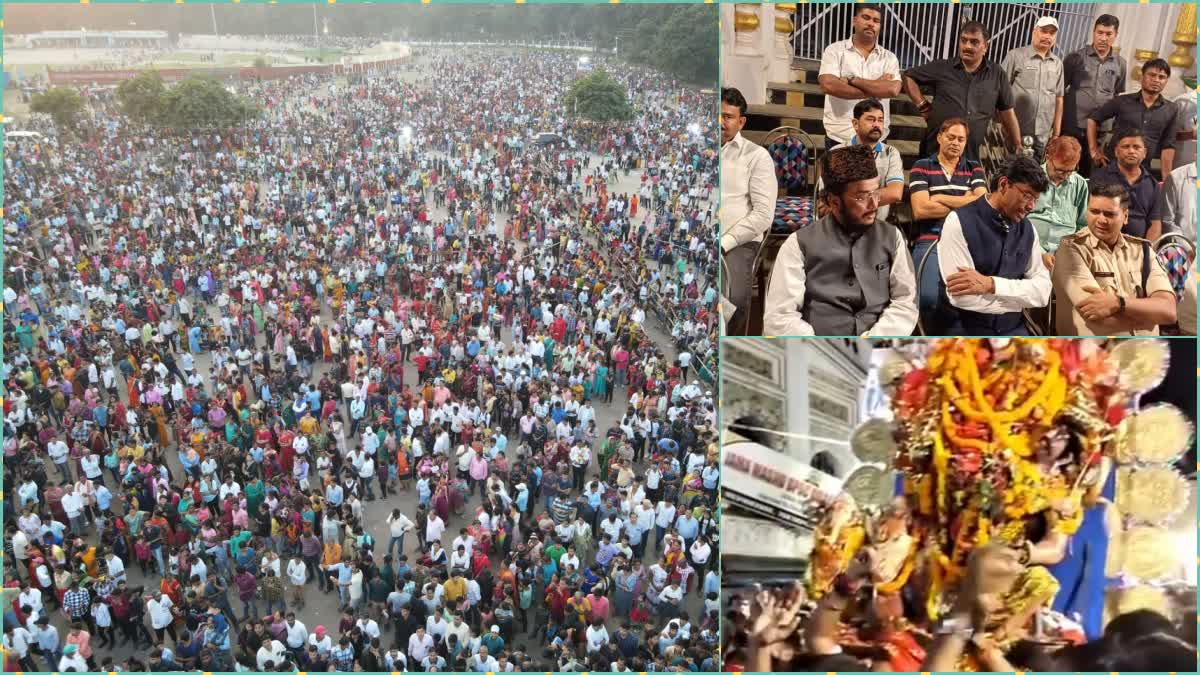 Five Idols Procession in Gaya