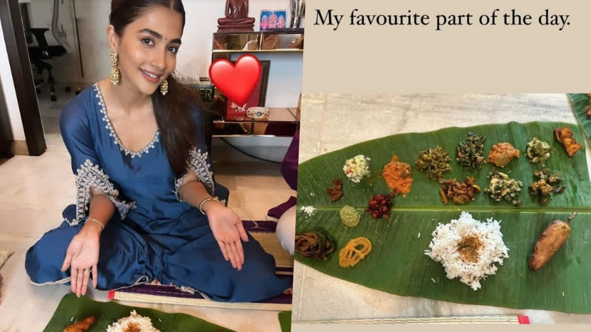 Pooja Hegde shares Love on a plate