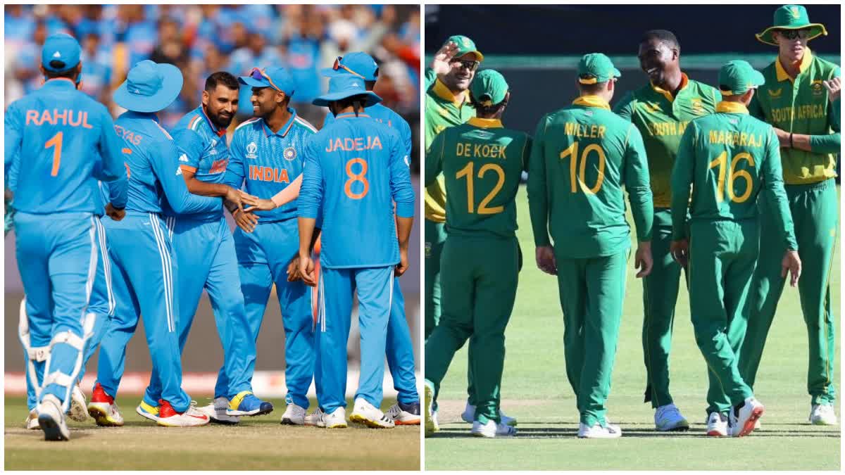 indian cricket team and south africa cricket team