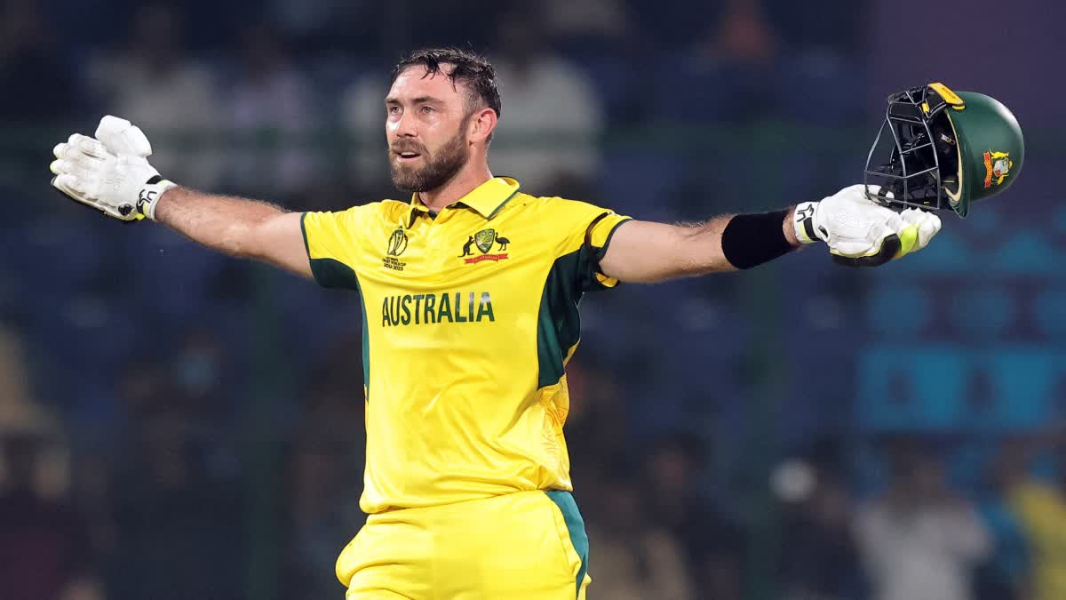 Glenn Maxwell races to fastest ODI World Cup century