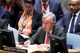 U.N. Secretary-General Antonio Guterres opened the monthly meeting on the decades-old Israeli-Palestinian conflict — which has turned into a major event with ministers from the war's key parties and a dozen other countries flying to New York — warning that "the situation in the Middle East is growing more dire by the hour."