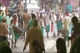 Tribal community celebrated Dasai festival in Sahibganj