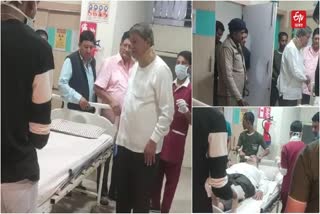 Congress Leader Harish Rawat car accident