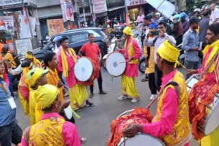 Maa Durga idol immersion in Ranchi