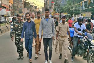 Ranchi Police parade criminals