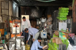 fake factory of oil busted in Bhilwa