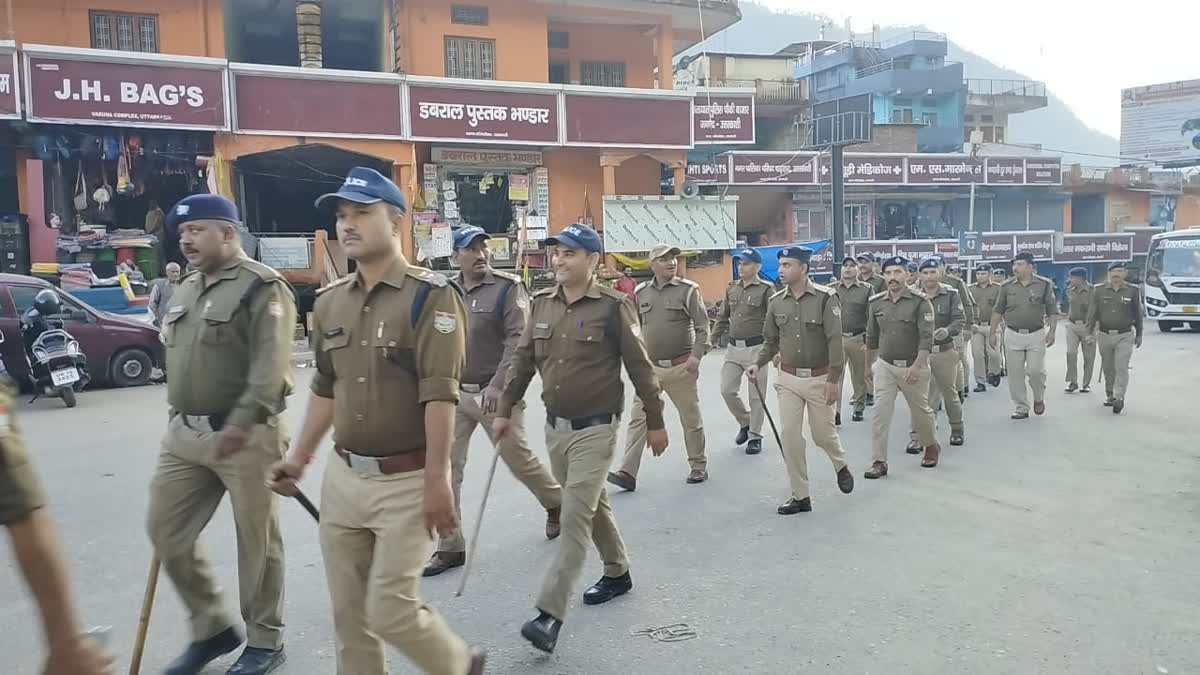 DM Meherban Singh Bisht implemented prohibitory orders beginning October 24 (late evening) after several people, including police personnel, were injured in a protest rally.