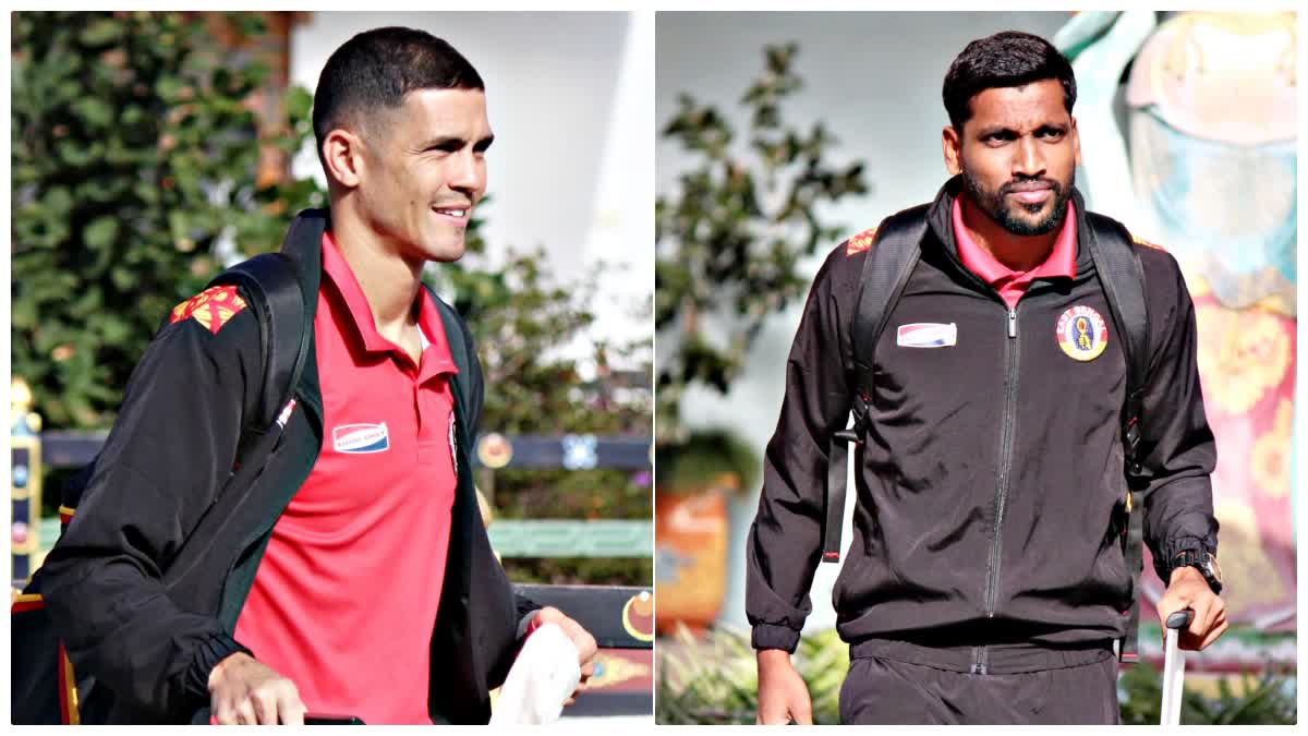 EAST BENGAL FOOTBALLERS IN BHUTAN