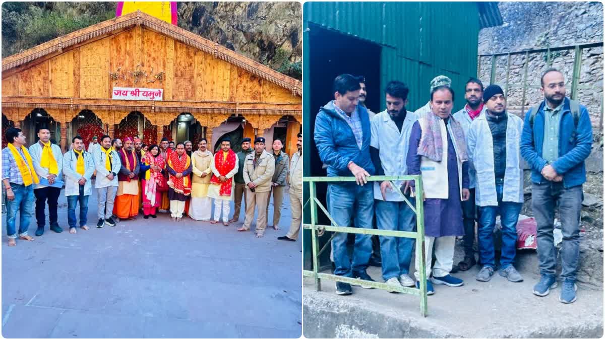 DHAN SINGH RAWAT IN YAMUNOTRI