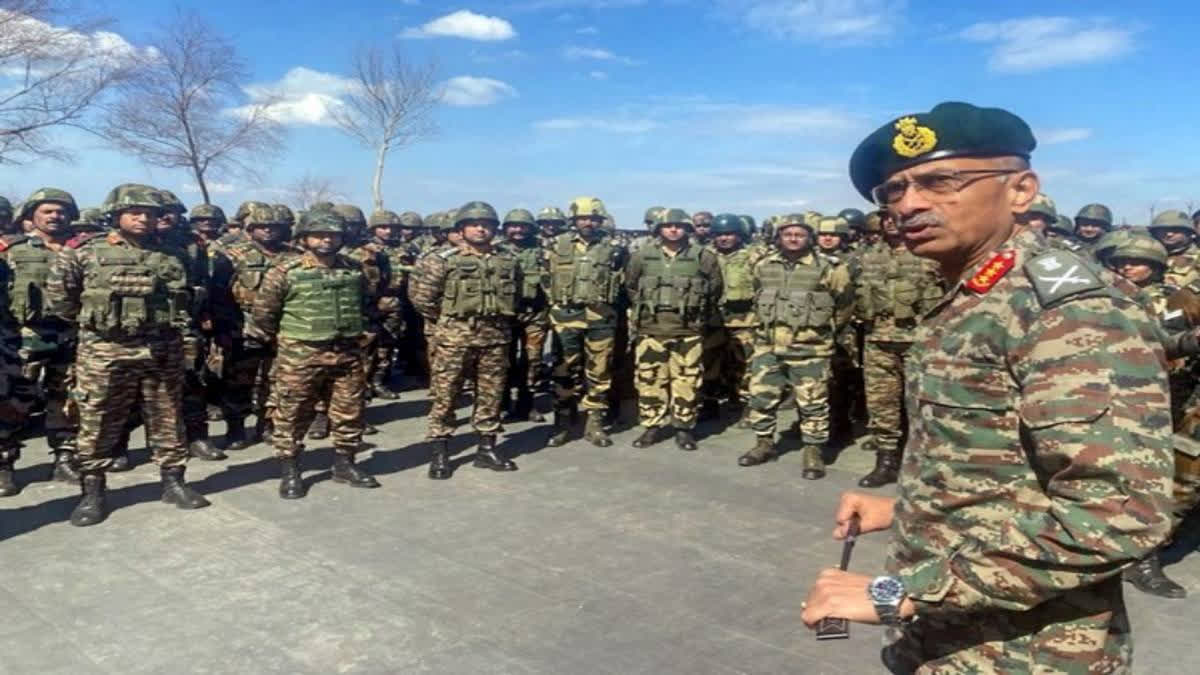 General Officer Commanding-in-Chief (GOC-in-C), Northern Command Lieutenant General MV Suchindra Kumar on Friday said that the Indian Army is focused on breaking the cycle of violence and dismantling the terror ecosystem in Jammu and Kashmir, while also empowering youth and women in the region.