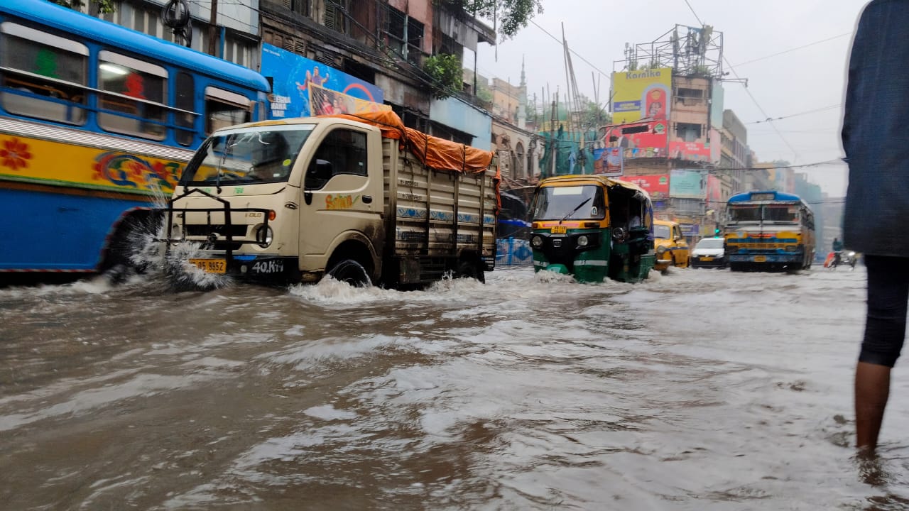 Waterlogged Kolkata