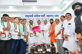 Loha Assembly Constituency Election Former BJP MP Prataprao Govindrao Chikhalikar joins Ajit Pawar NCP