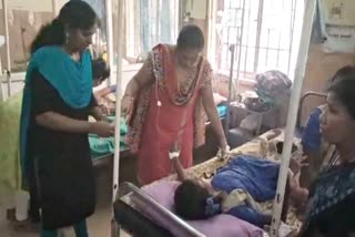 35 students fainted, admitted to hospital