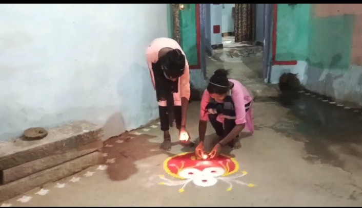 Diwali celebrated One week before