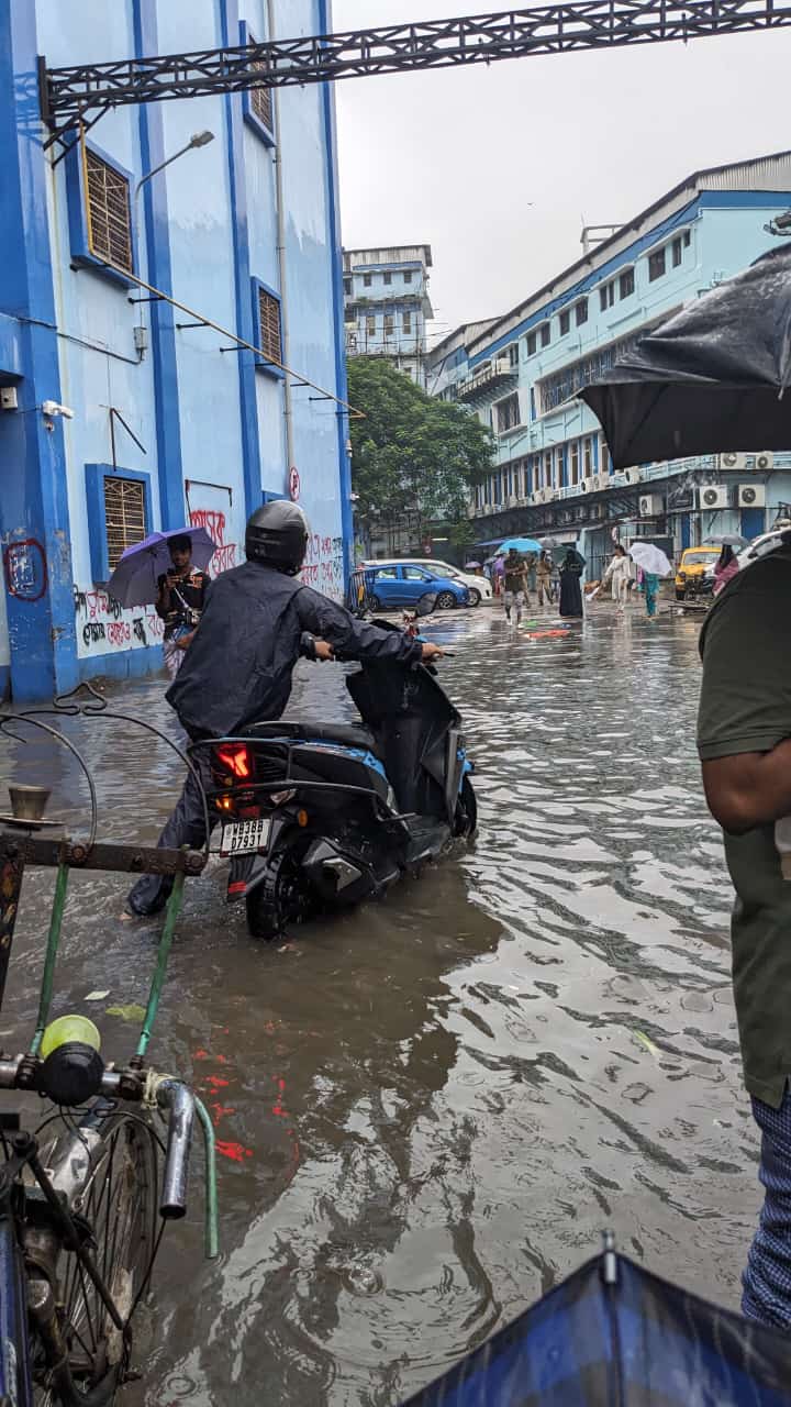 Waterlogged Kolkata