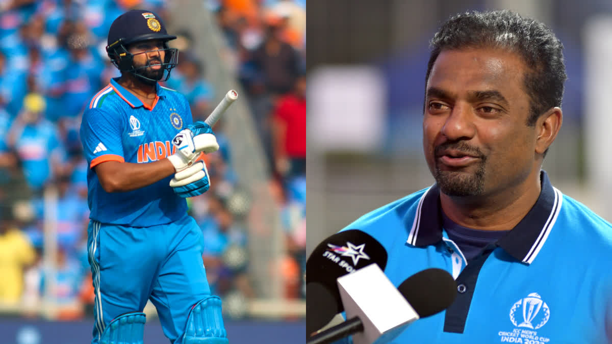 Muttiah Muralitharan On Rohit Sharma  Rohit Sharma Future In White Ball Cricket  Rohit Sharma Limited Over Cricket Career  T20 World Cup 2024 Rohit Sharma  Rohit Sharma Retirement Rumor  ഏകദിന ക്രിക്കറ്റ് ലോകകപ്പ് 2023  രോഹിത് ശര്‍മ മുത്തയ്യ മുരളീധരന്‍  രോഹിത് ശര്‍മ കരിയര്‍  രോഹിത് ശര്‍മ ഏകദിന ടി20 ഭാവി  രോഹിത് ശര്‍മ ടി20 ലോകകപ്പ് 2024