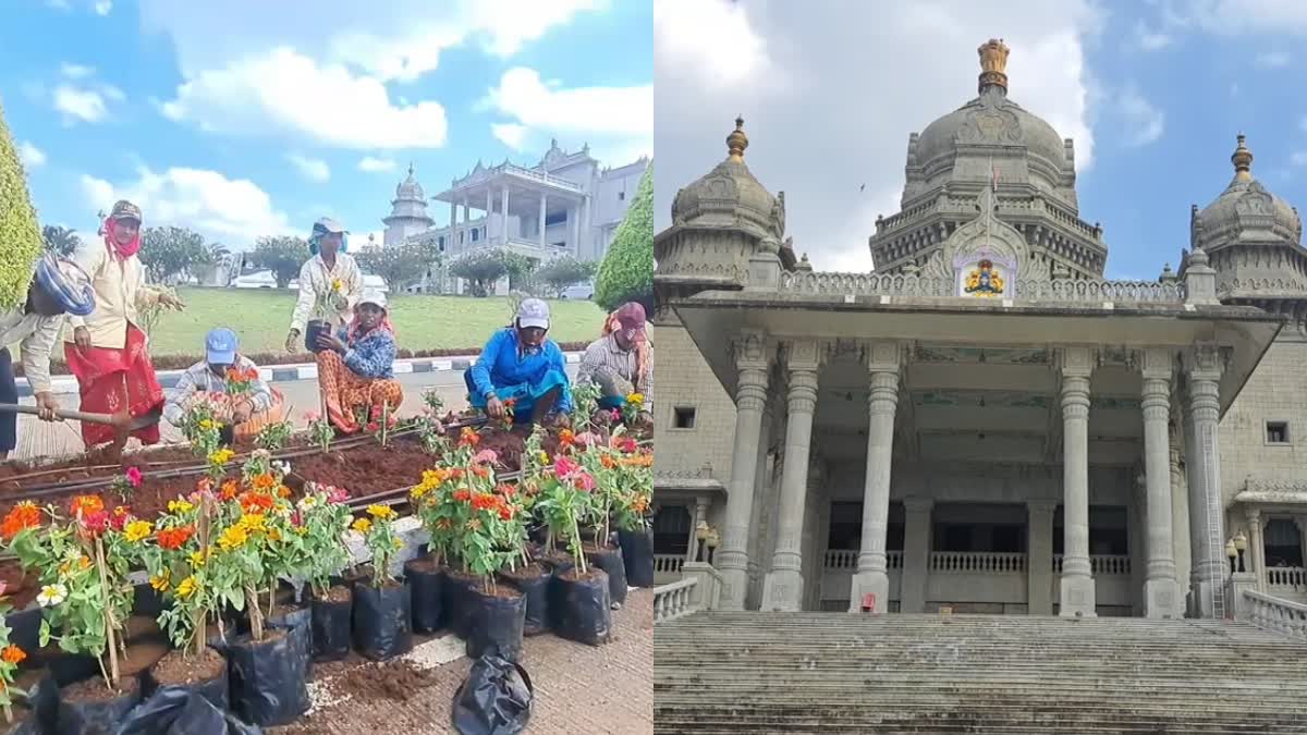 preparation-in-suvarna-vidhana-soudha-for-winter-session