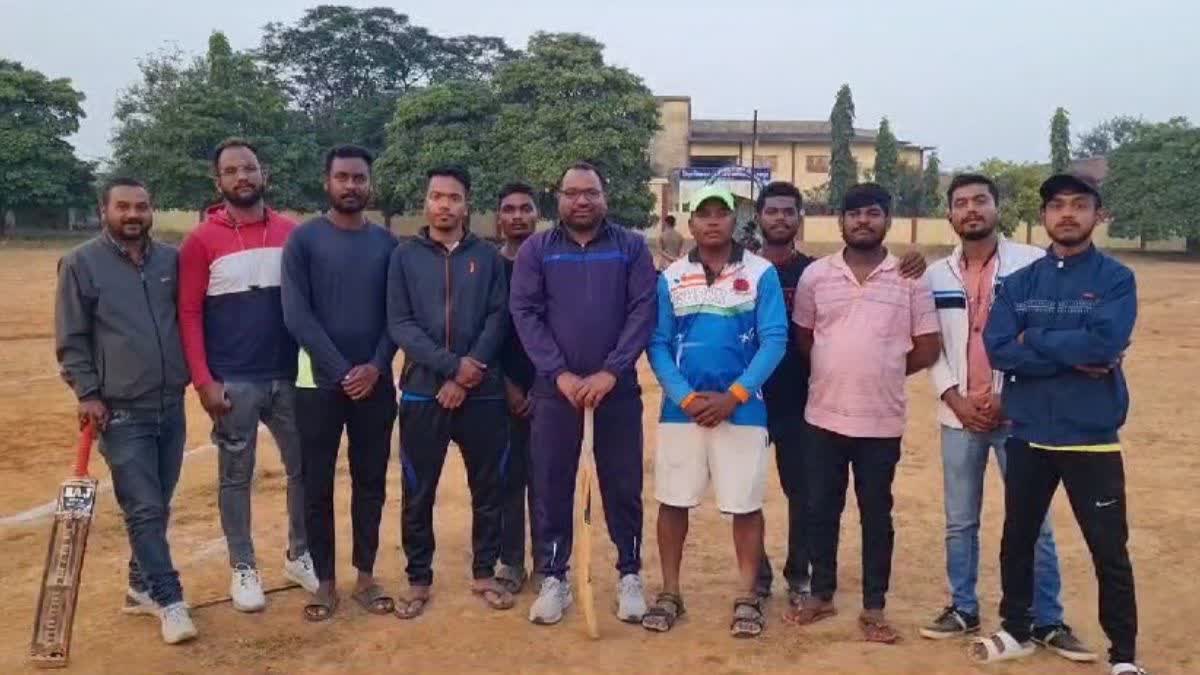 Unique cricket competition in Jashpur